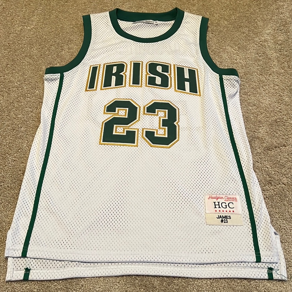 Lebron James's Custom St. Vincent-St. Mary High School Jersey